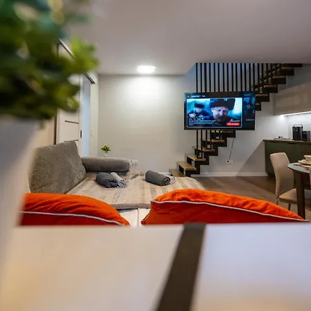 Golden Leaf By Fengshui4u, 6 Os, W Centrum, Dwa Poziomy, Dwie Sypialnie, Wanna Przy Lozku, Klimatyzacja, Bezplatny Parking * Лодзь